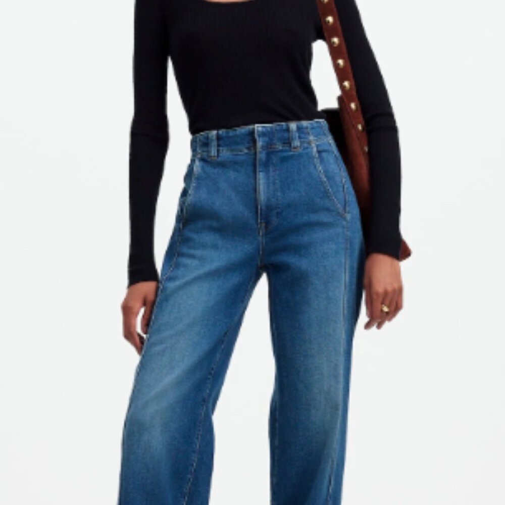 Madewell Tapered Denim Trousers